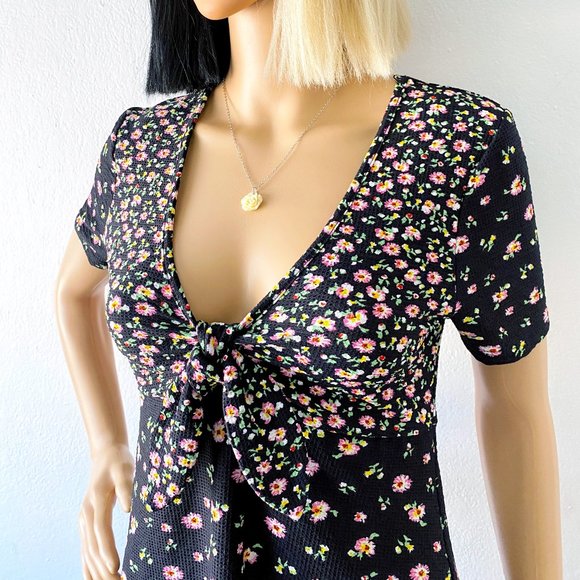 Petite Dress | Grunge Dress | Micro-Mini Dress | Empire Waist Dress | High-Waist - Picture 6 of 10